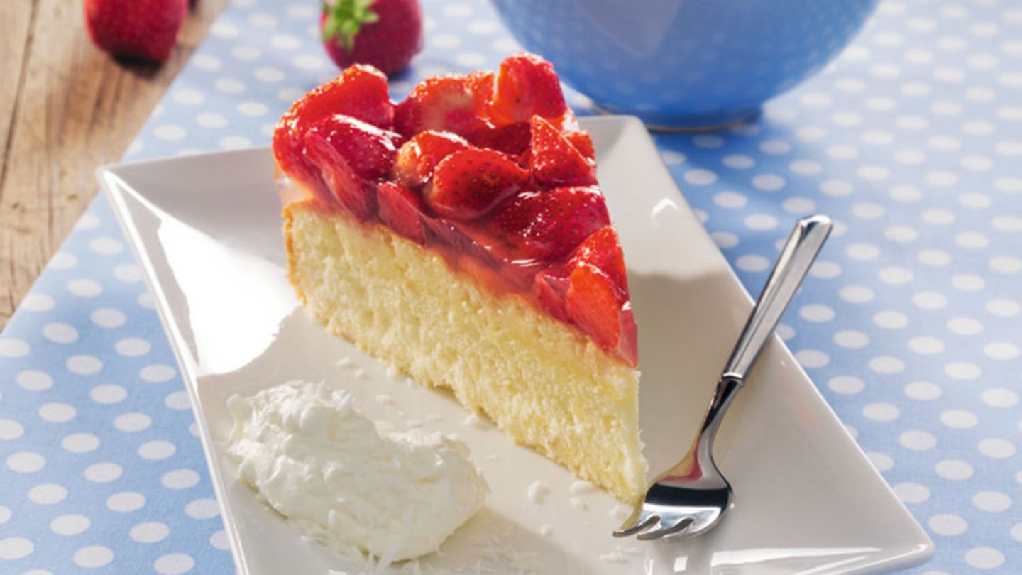 Erdbeer-Kokos-Kuchen Rezept