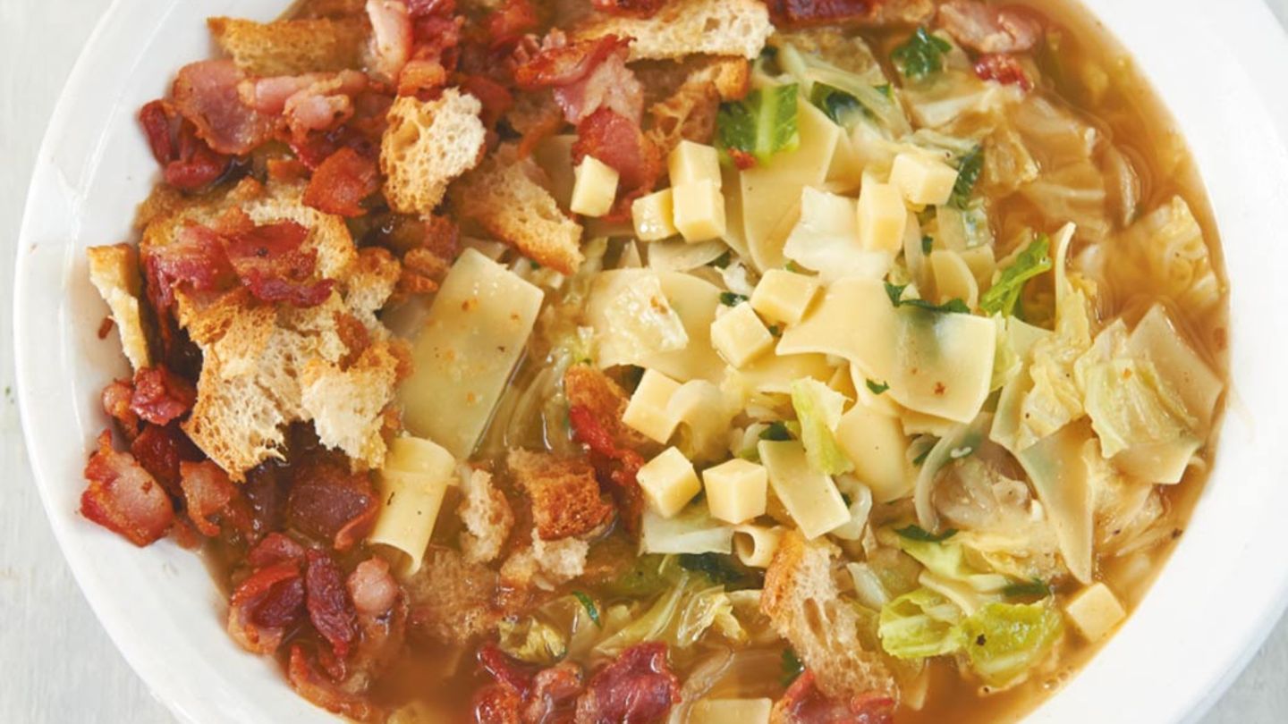 Fleckerl-Kohl-Eintopf Rezept