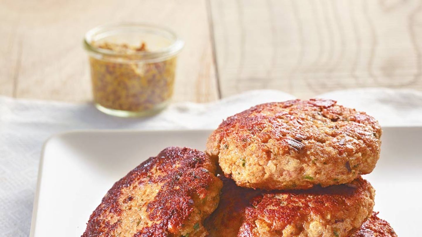 Frikadellen mit Pilzen Rezept