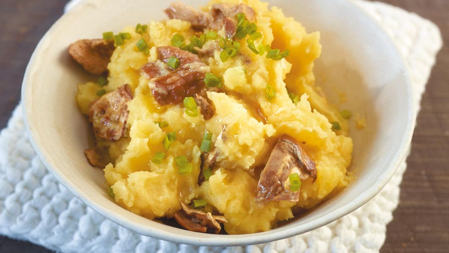 Pilzstampf Rezept
