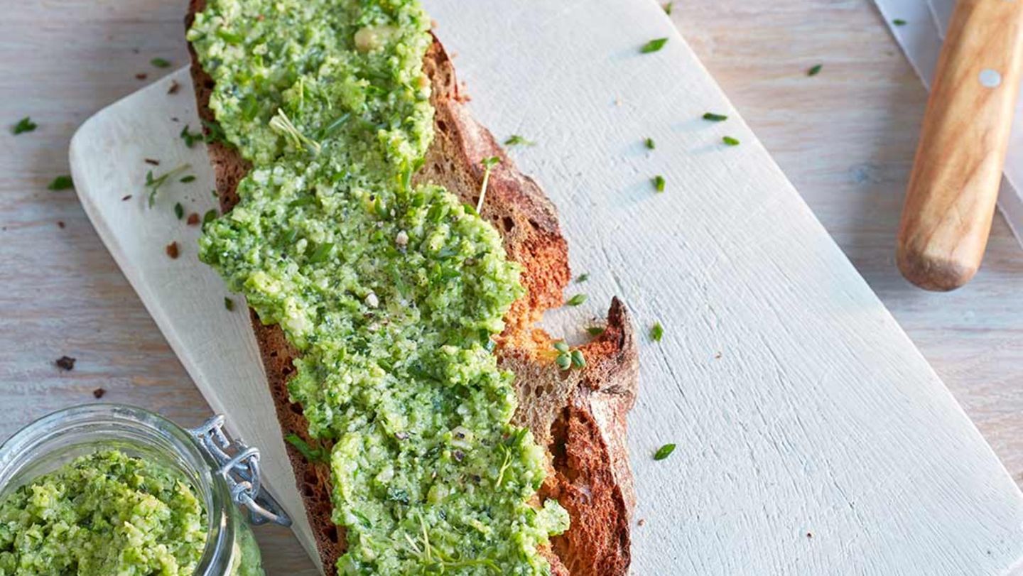 Grüner Kräuteraufstrich Rezept