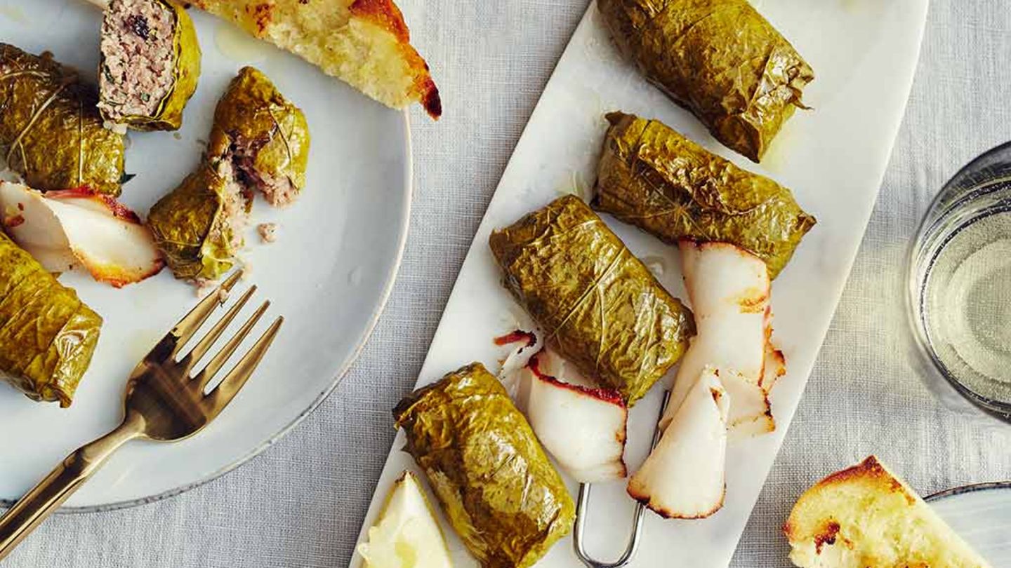 Gefüllte Weinblätter Rezept