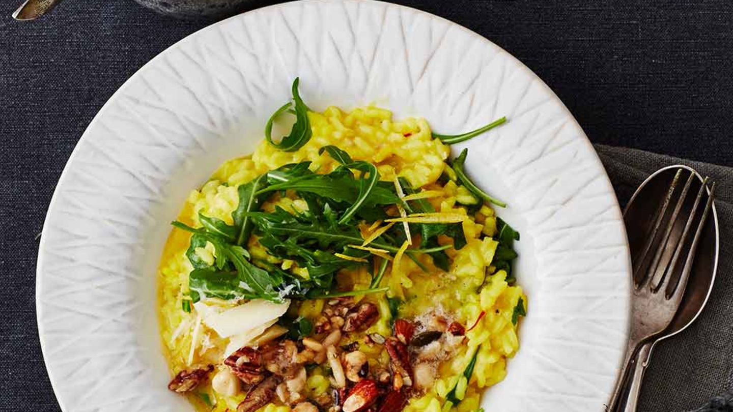 Risotto mit Nüssen Rezept