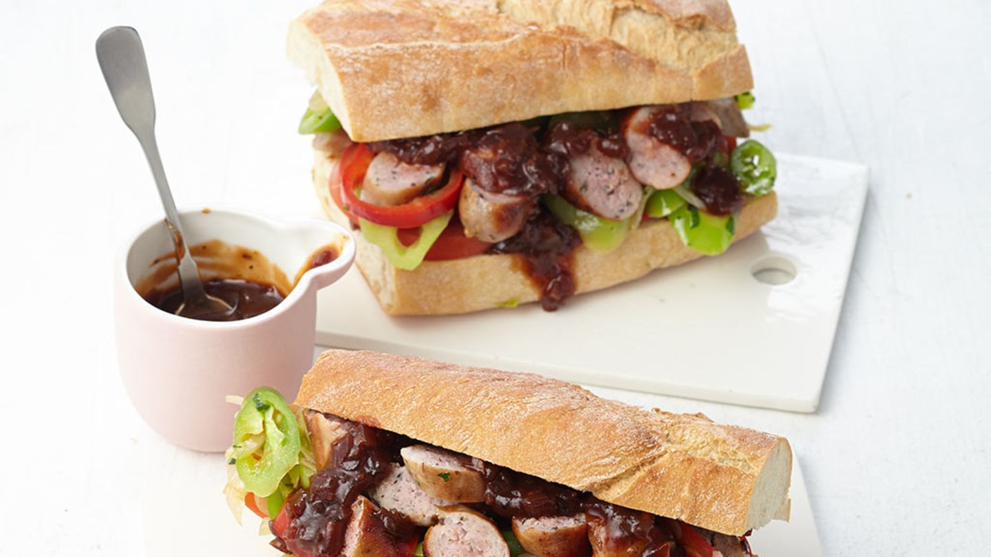 BBQ-Sandwich Rezept