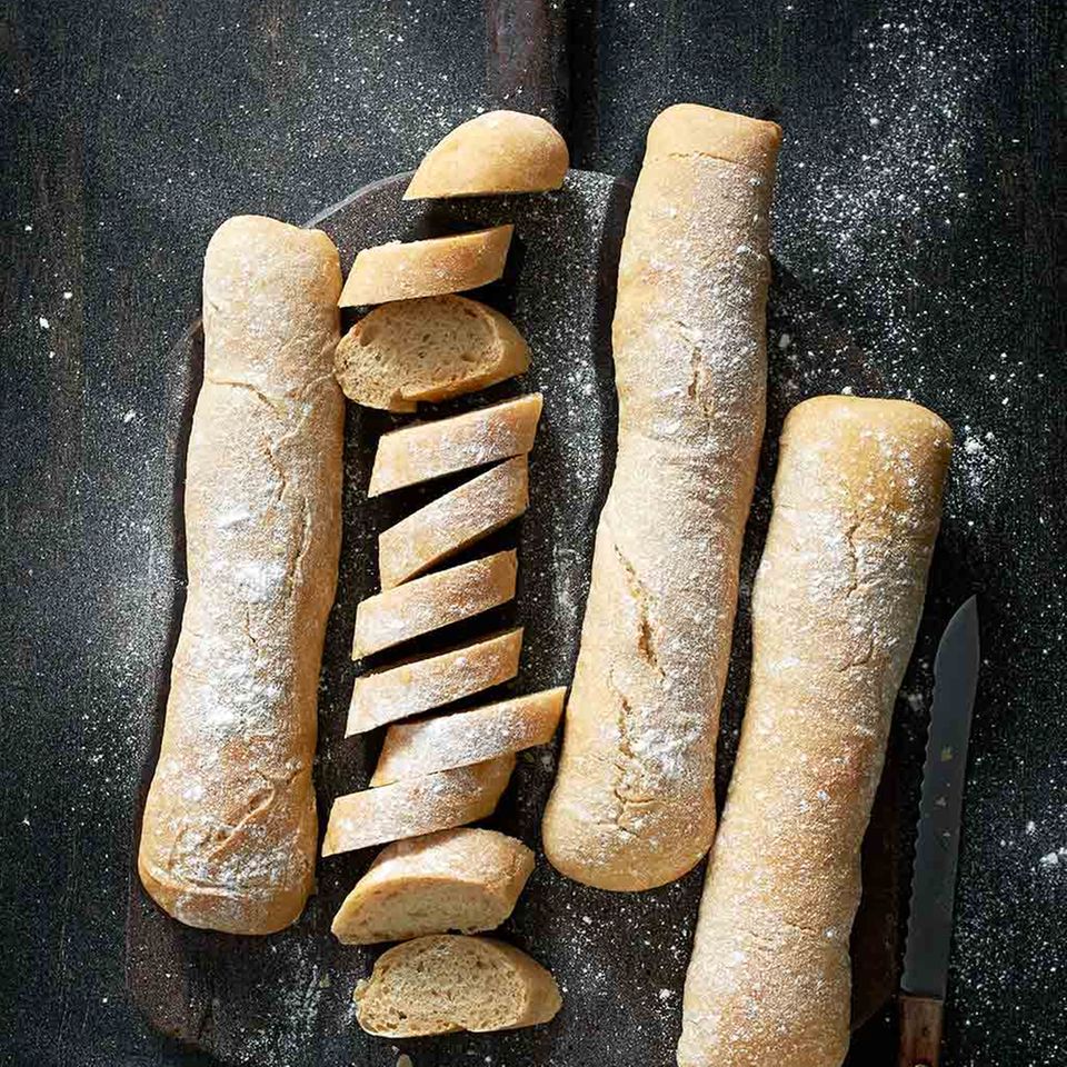 Italienisches Sauerteigweißbrot