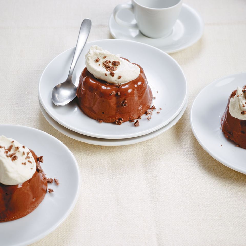 Schoko-Sahne-Pudding Rezept - [ESSEN UND TRINKEN]