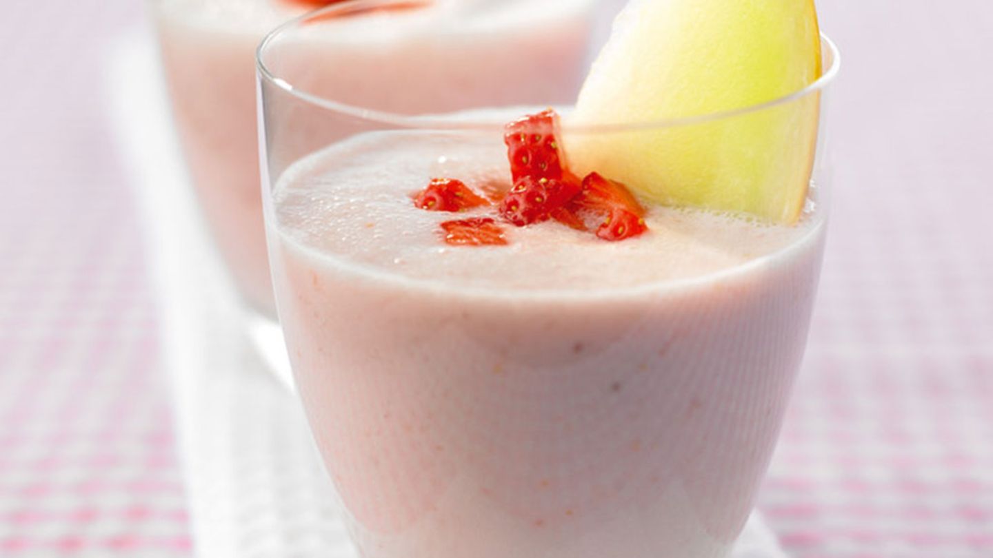 Melonen-Erdbeer-Smoothie Rezept