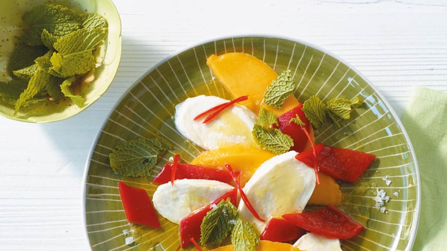 Mango-Mozzarella-Salat Rezept