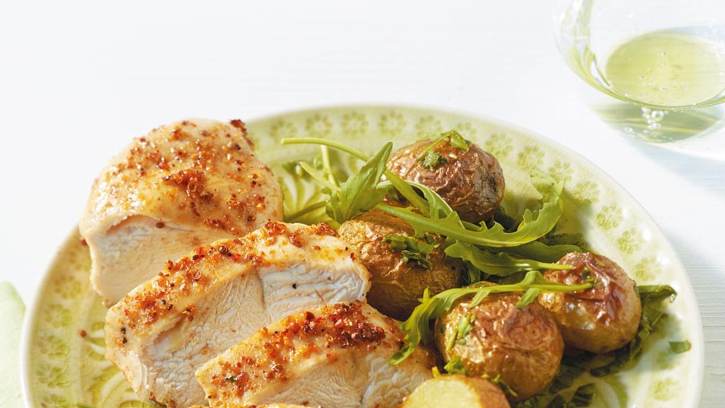 Hähnchen mit Gewürzkruste Rezept