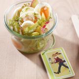 Eiersalat mit Staudensellerie