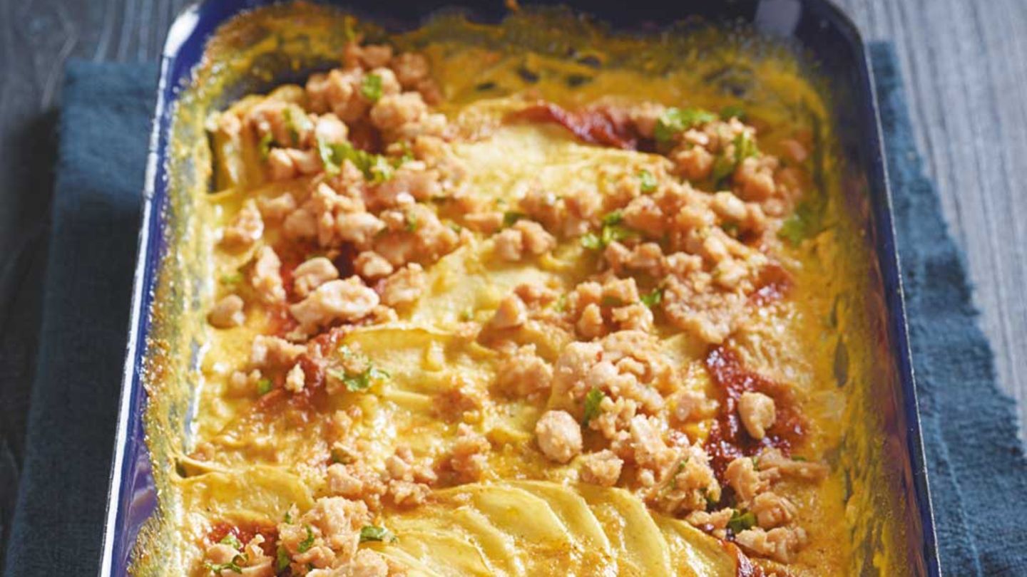 Kohlrabi-Curry-Gratin Rezept - [ESSEN UND TRINKEN]