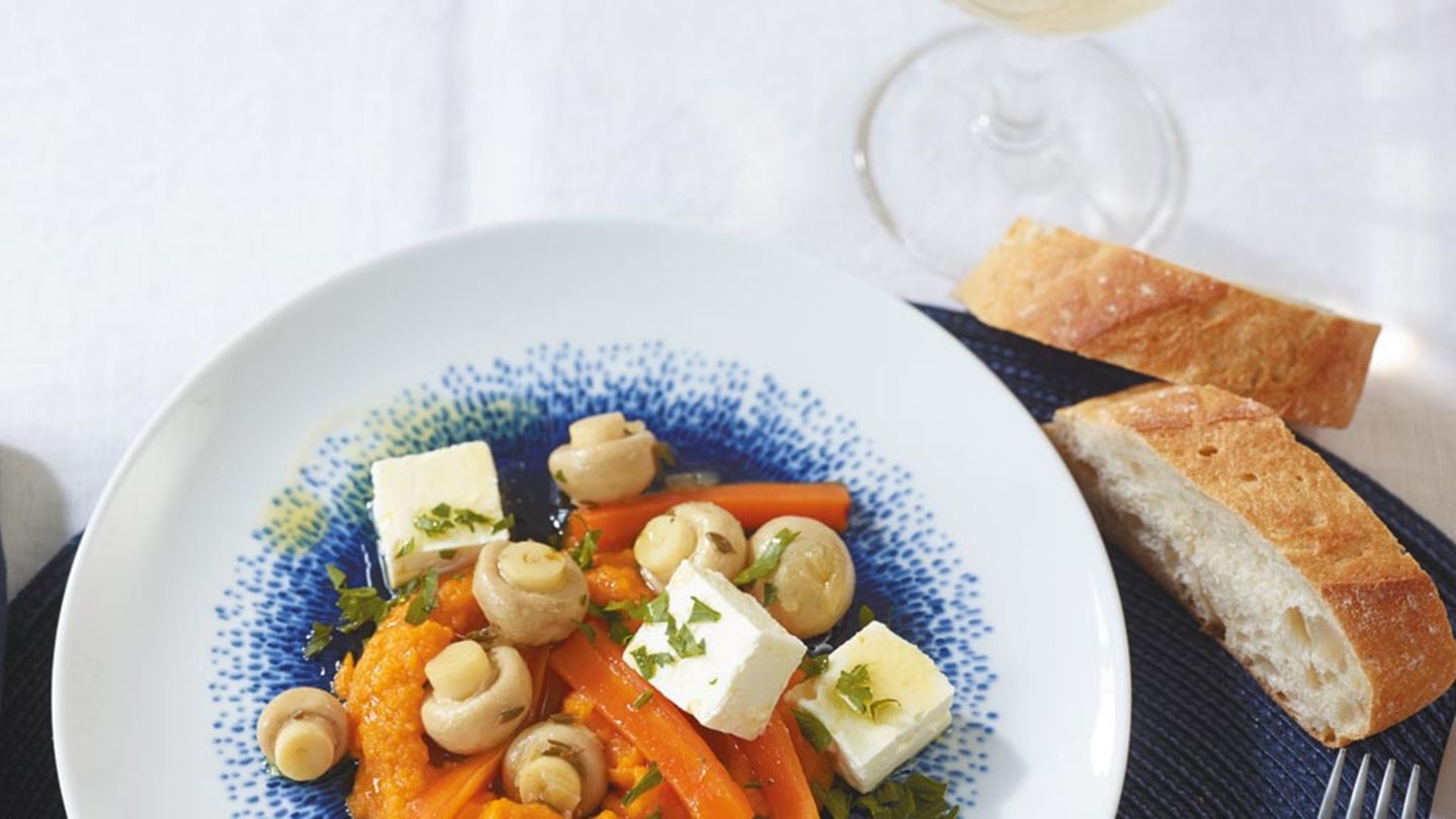 Möhren-Dip mit Feta Rezept - [ESSEN UND TRINKEN]