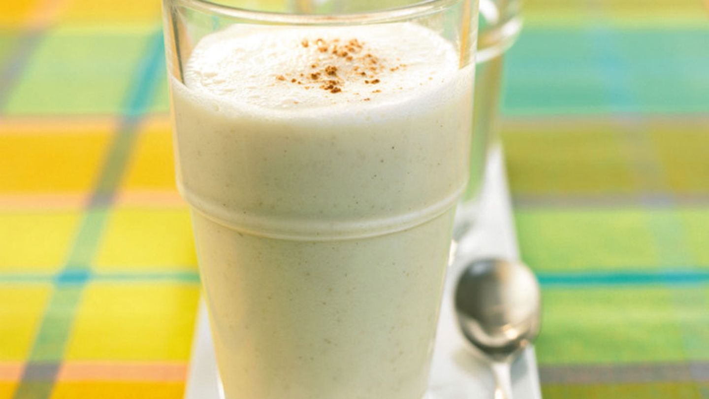Ingwerscharfer Bratapfel-Smoothie Rezept