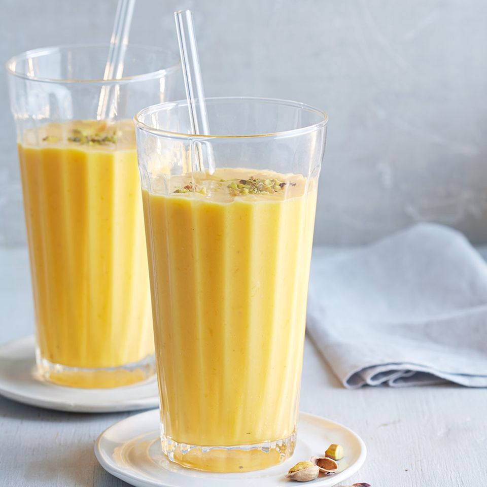 Mango Kardamom Lassi Rezept Essen Und Trinken