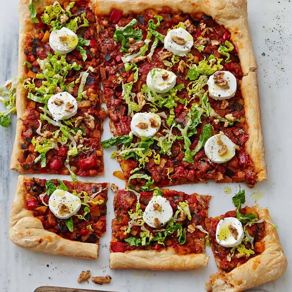 Rezepte Vegetarische Pizza Essen Und Trinken