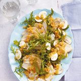 Raukesalat mit Hähnchen