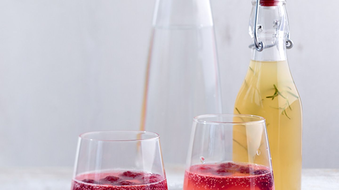 Himbeer-Ingwer-Limo Rezept