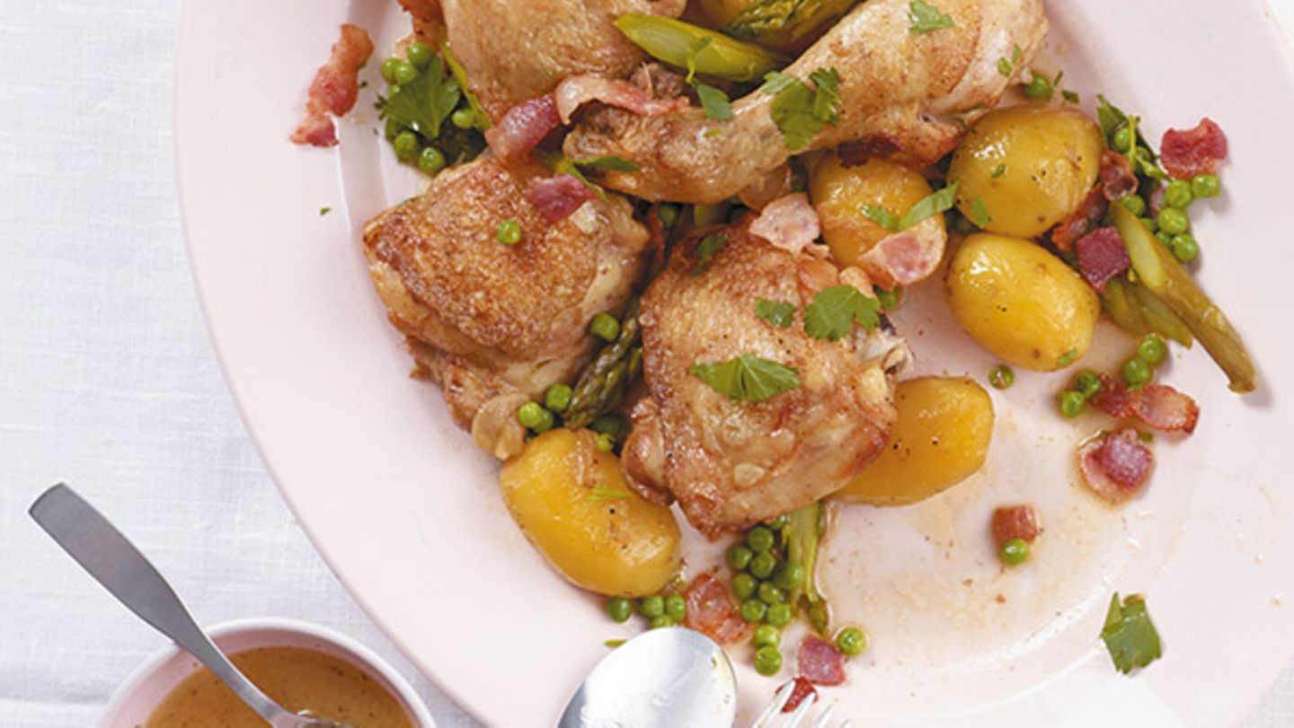 Frühlingshähnchen Rezept