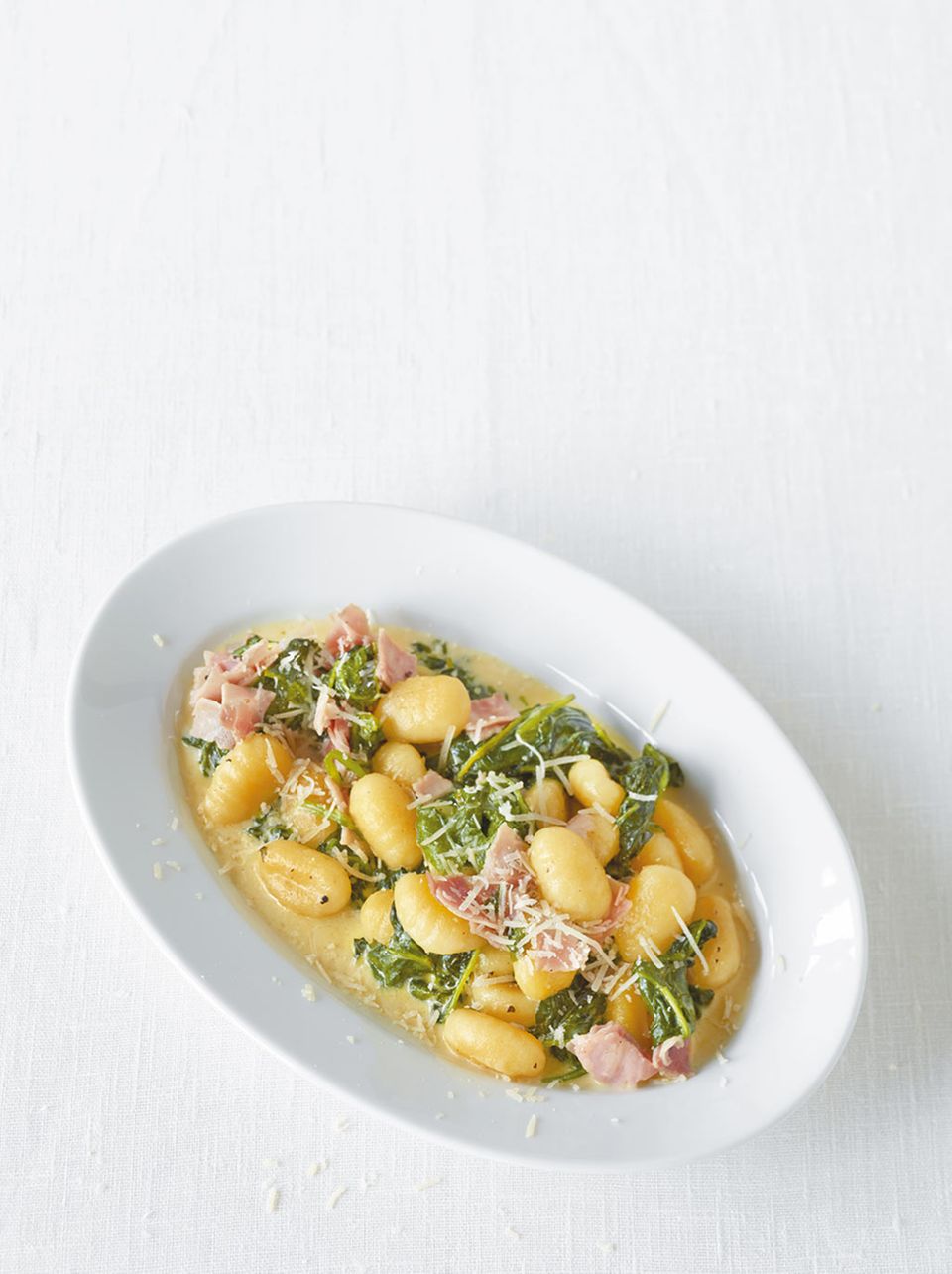 Schinken-Spinat-Gnocchi Schinken-Spinat-Gnocchi