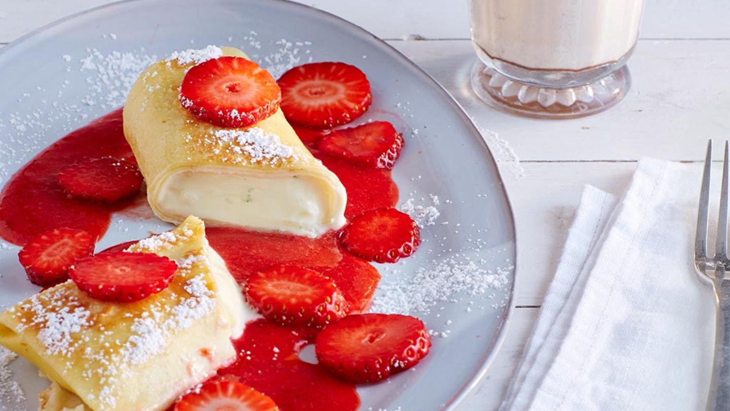 Gefüllte Pfannkuchen Rezept