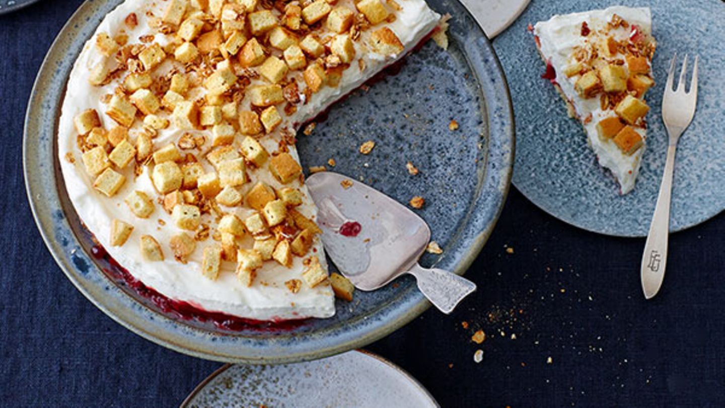 Tiramisu mit Preiselbeeren Rezept
