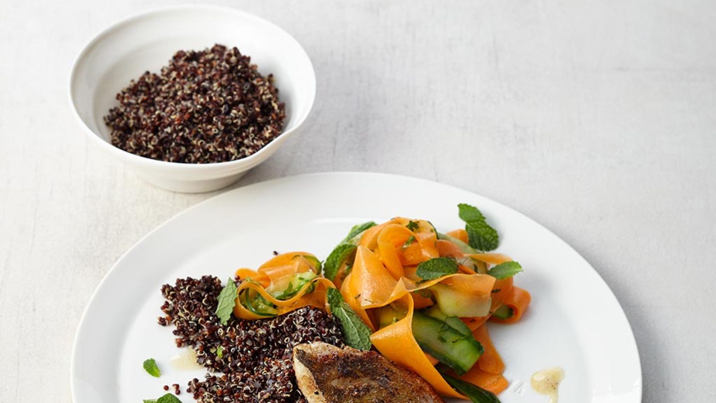 Zanderfilet mit Ingwer-Quinoa Rezept