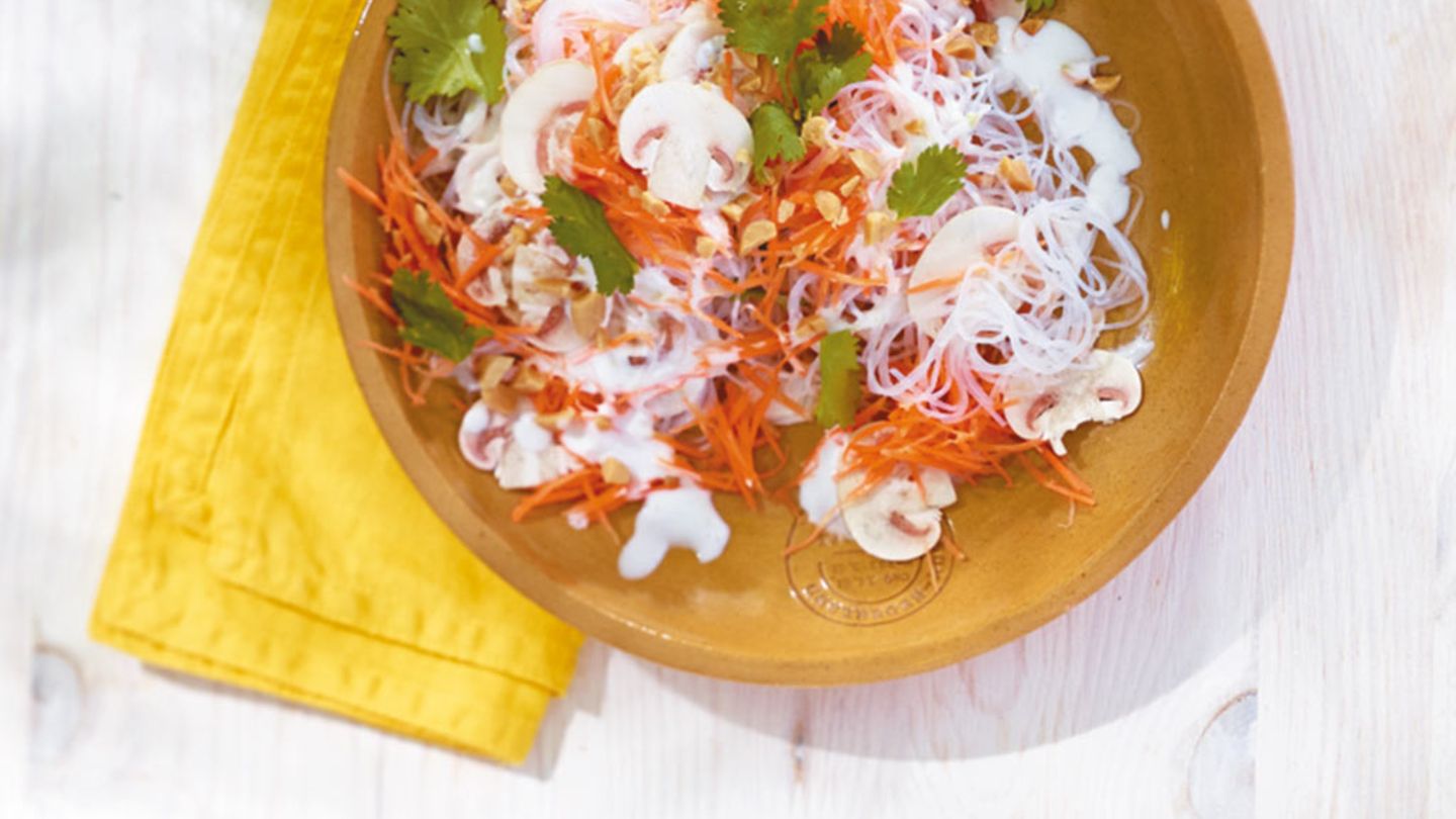 Glasnudel-Kokos-Salat Rezept