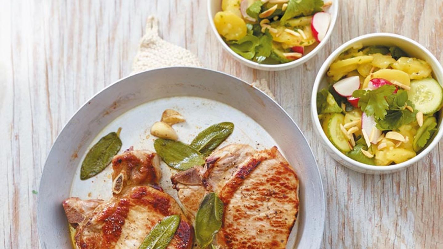 Salbeikotelett Rezept