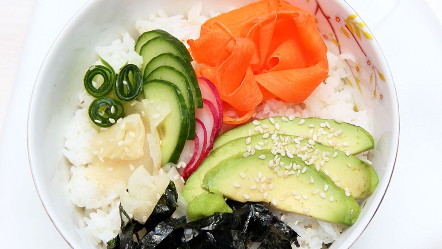 Sushi-Bowl Rezept