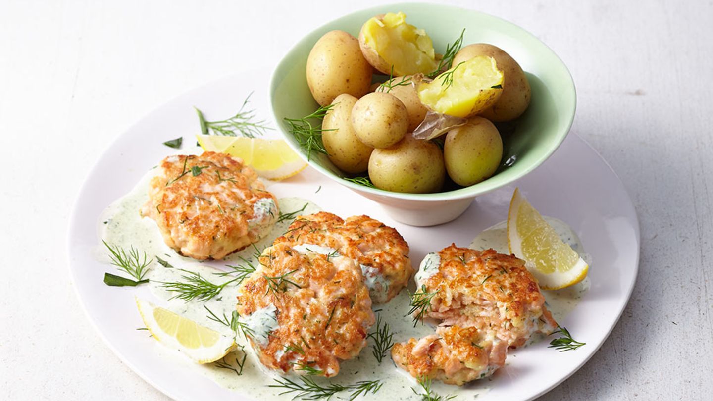 Lachsfrikadellen Rezept