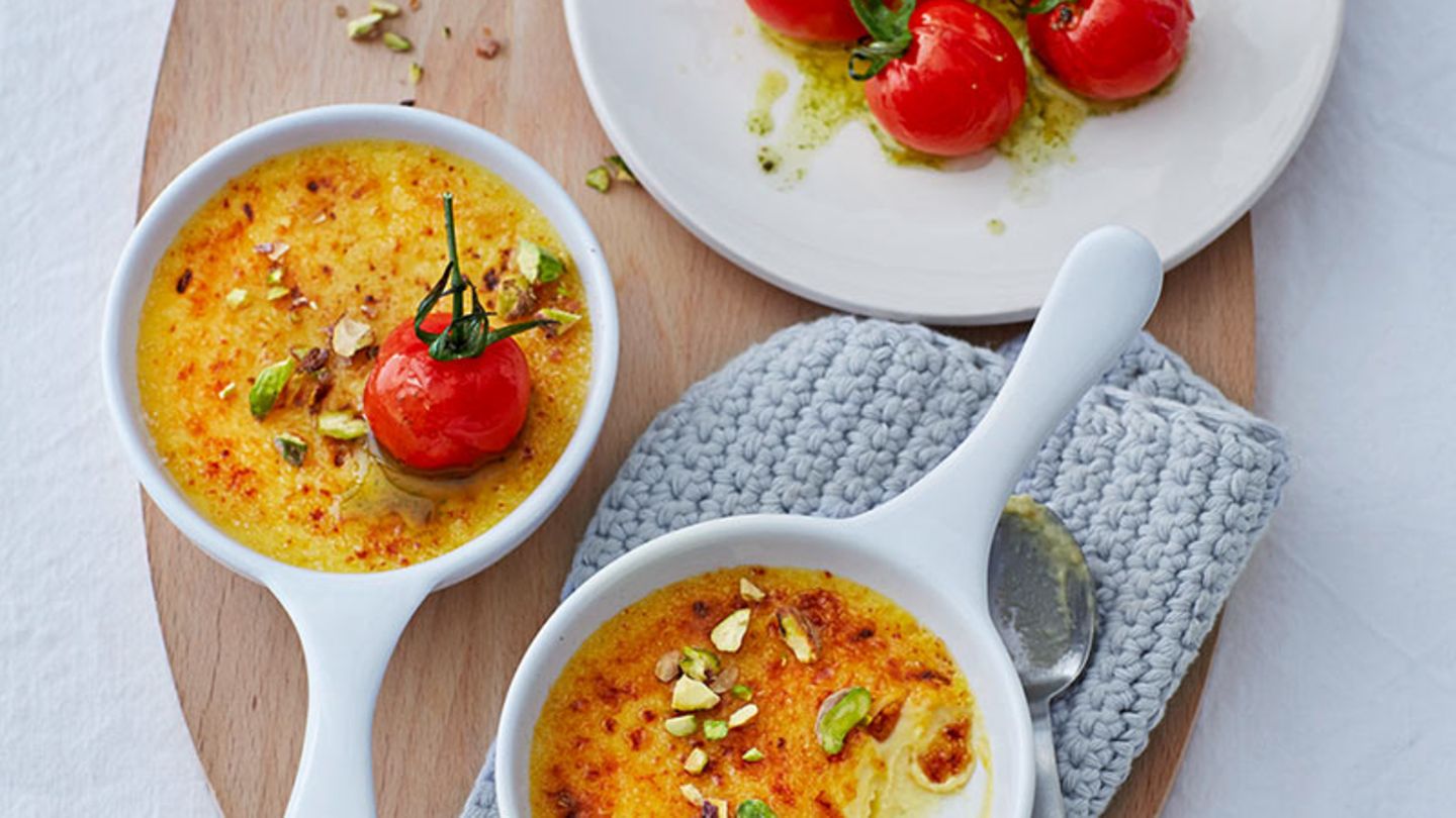 Parmesan-Crème-brûlée Rezept