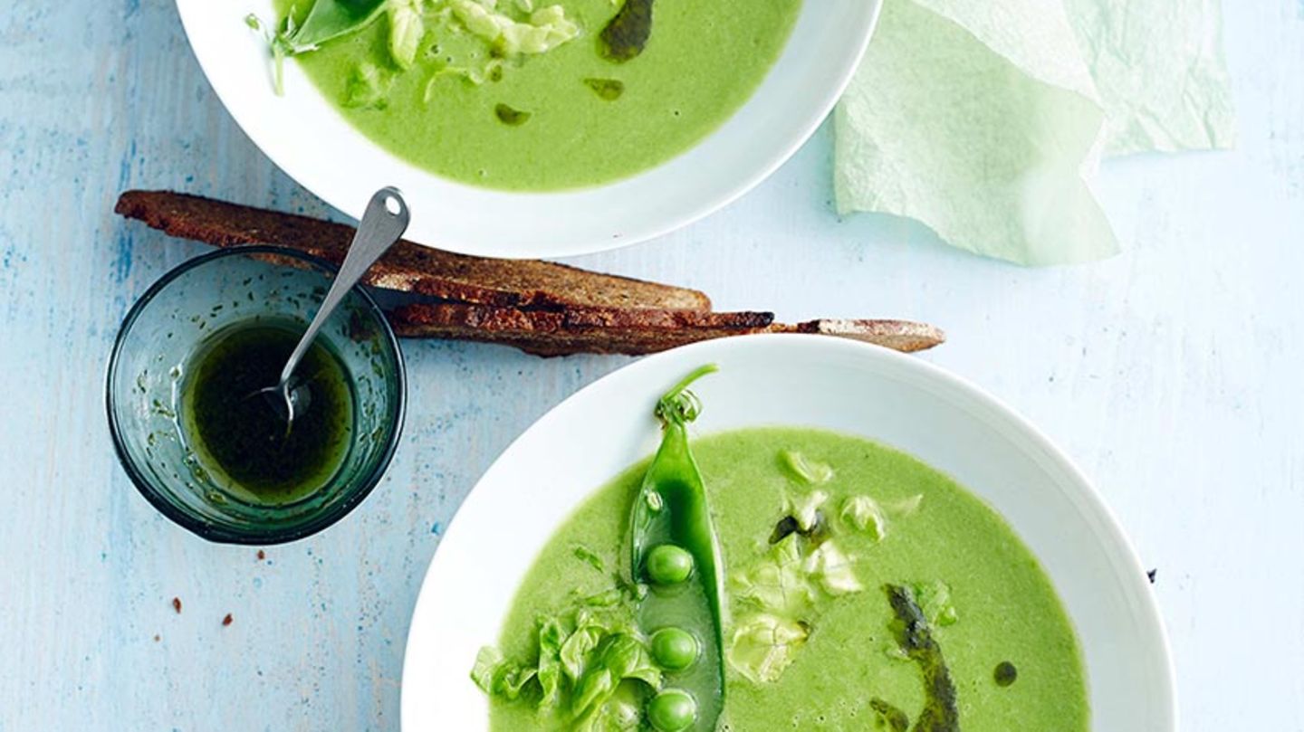 Kopfsalatsuppe Rezept