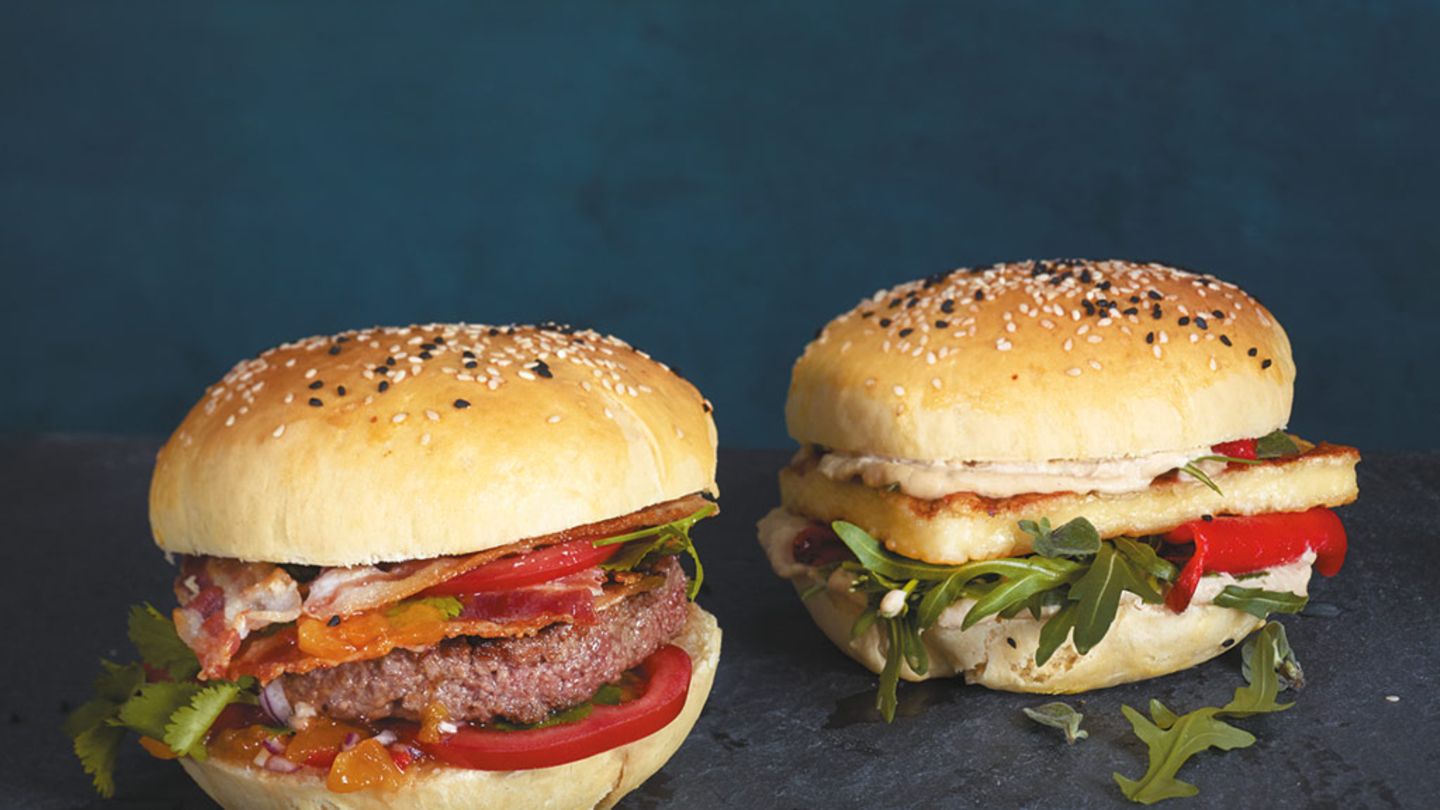Halloumi-Burger Rezept