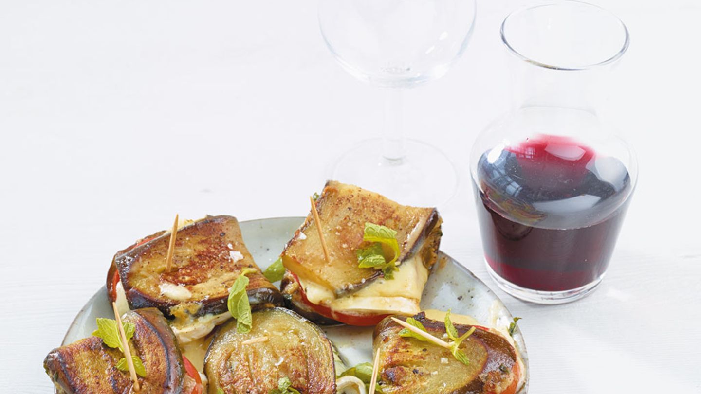 Auberginen-Snack Rezept