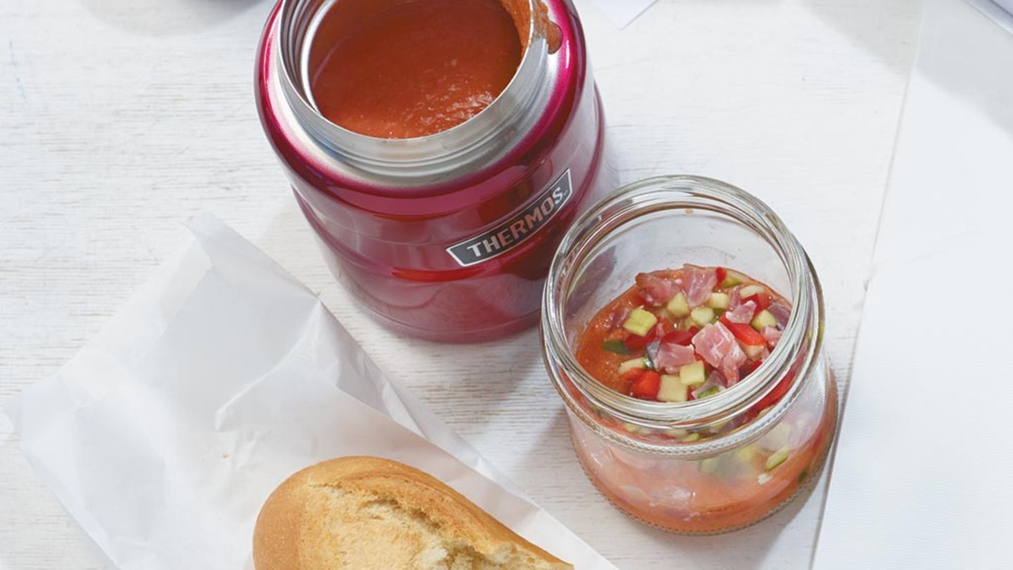 Kalte Paprikasuppe Rezept
