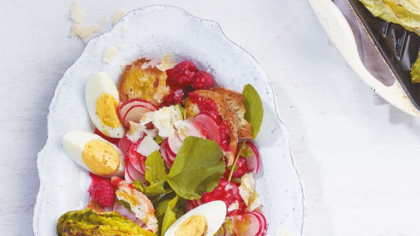 Gegrillter Römersalat Rezept