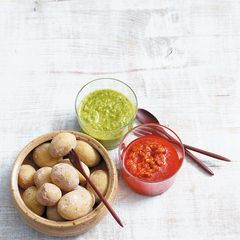 Papas arrugadas – Kartoffeln mit Salzkruste