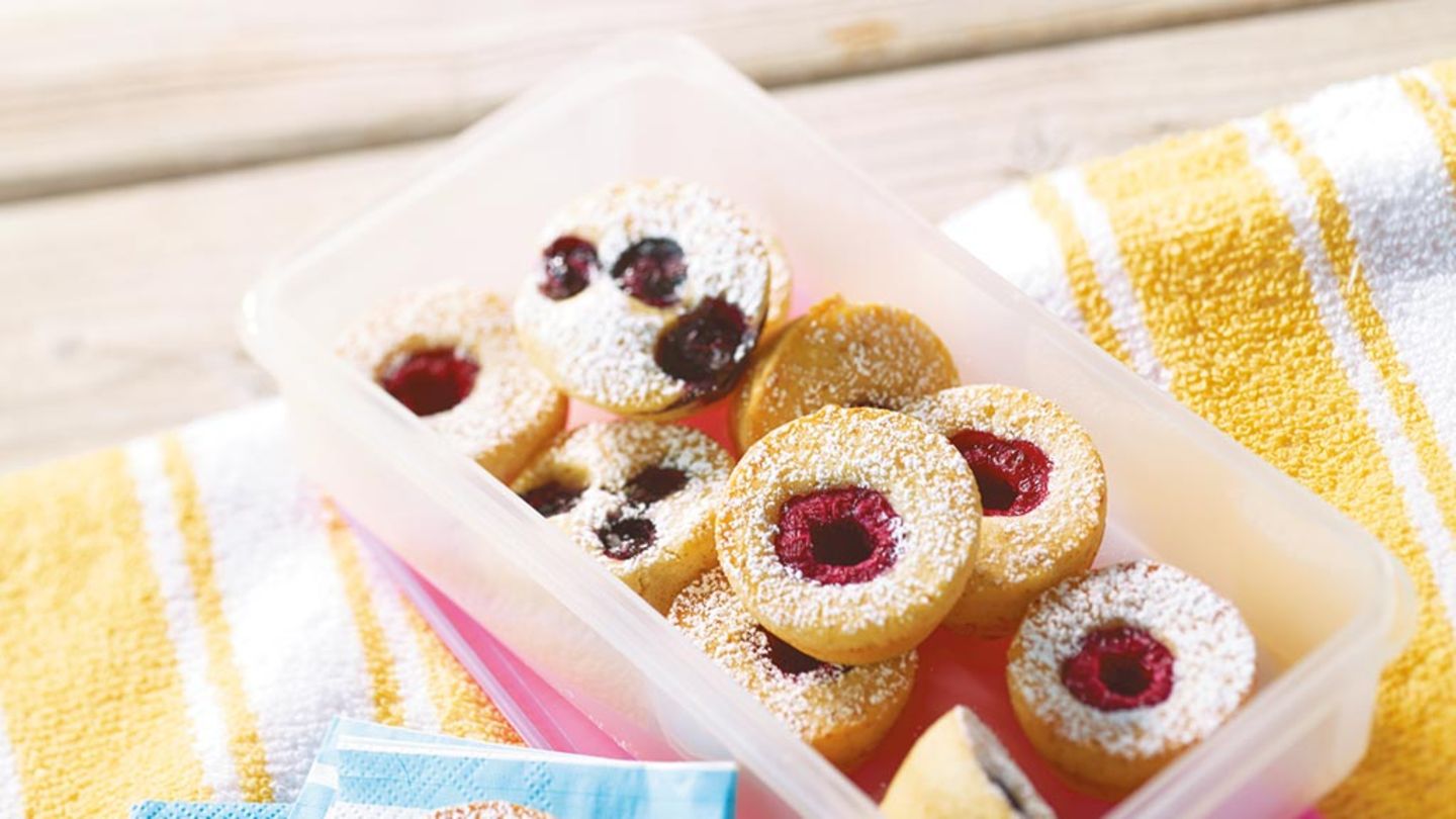 Mini-Beeren-Muffins Rezept