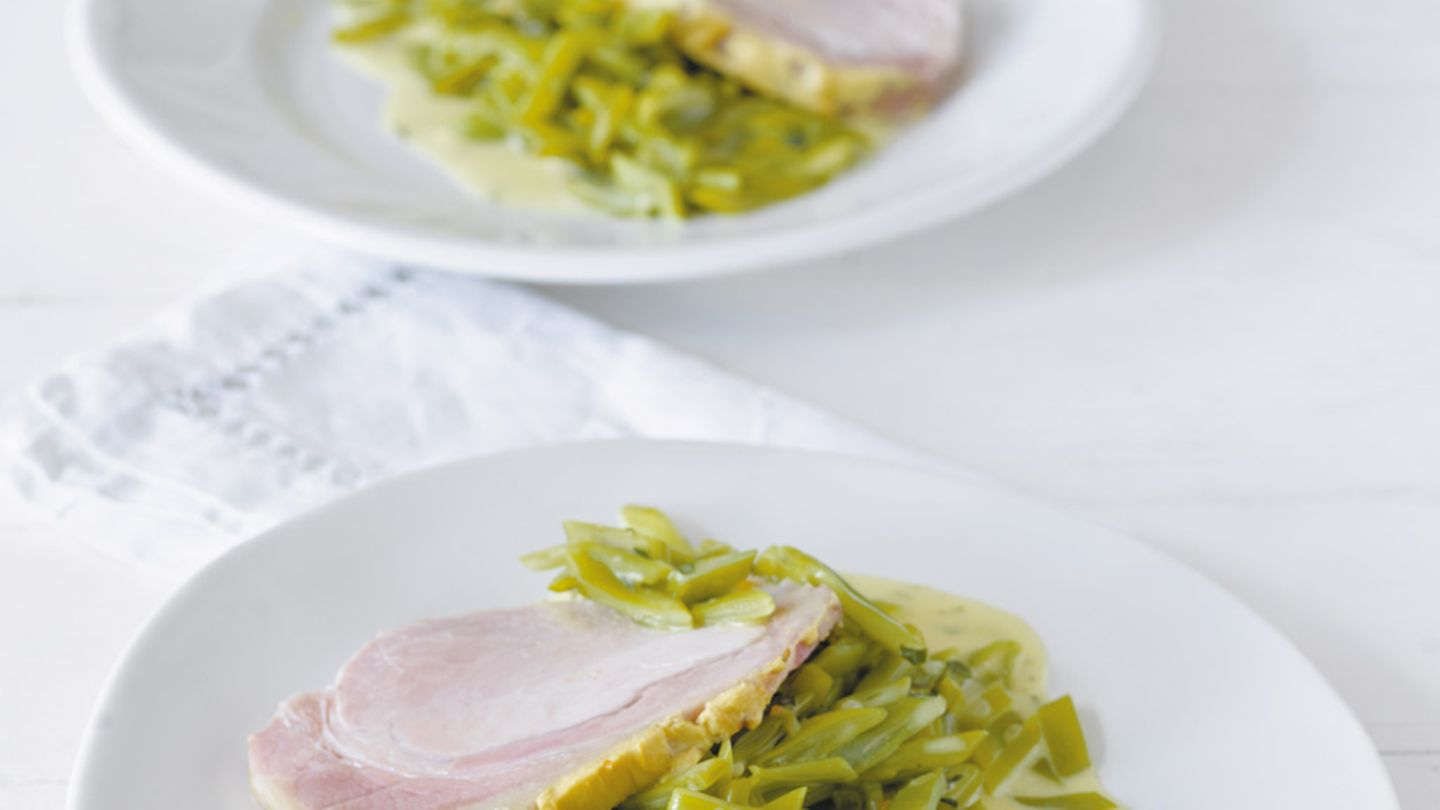 Schnippelbohnen mit Kasseler Rezept