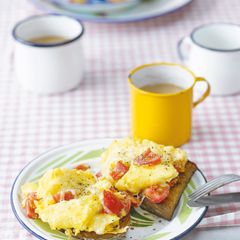 Tomaten-Käse-Rührei