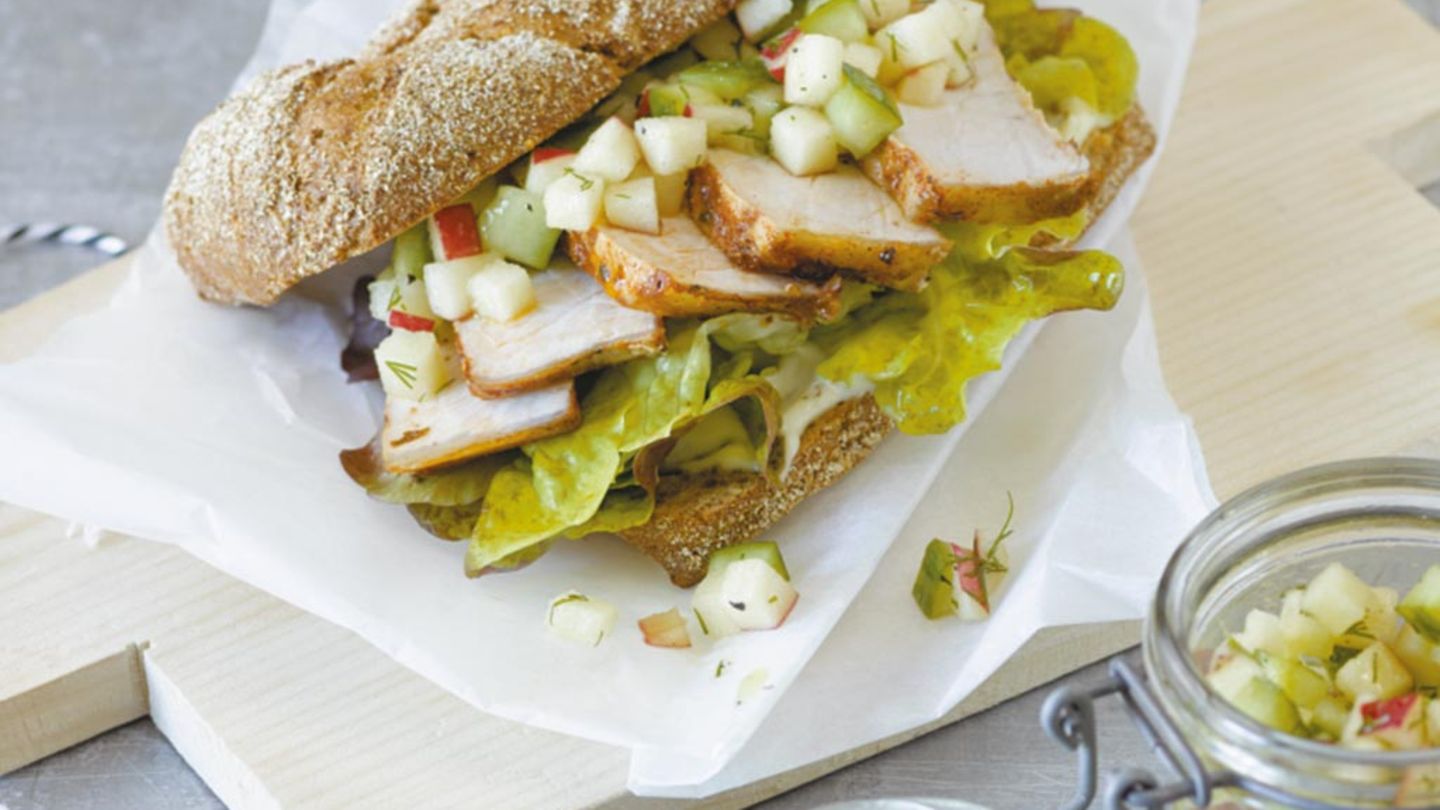 Steakbrötchen mit Salsa Rezept
