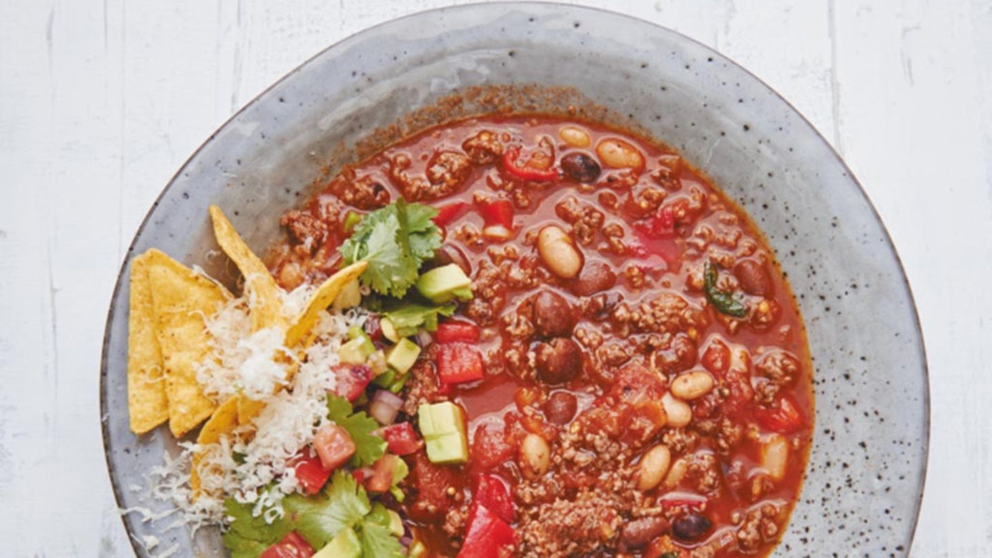 Avocado con Carne Rezept