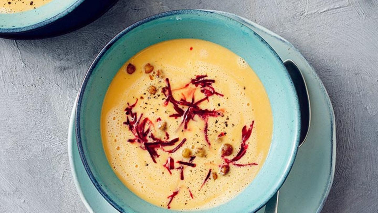 Süßkartoffel-Limetten-Suppe Rezept - [ESSEN UND TRINKEN]