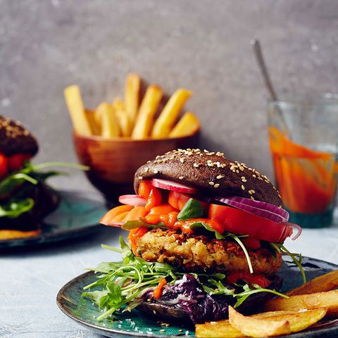 Rezepte: Burger mit Gemüse, Fisch und Fleisch