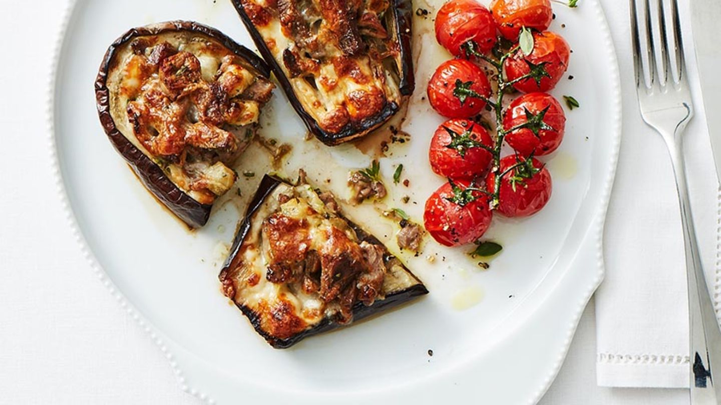 Gefüllte Auberginen Rezept