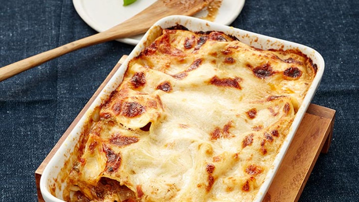 Pilz-Gemüse-Lasagne Rezept