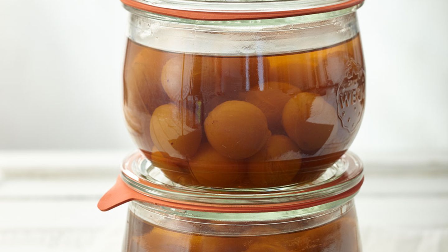 Eingeweckte Mirabellen Rezept