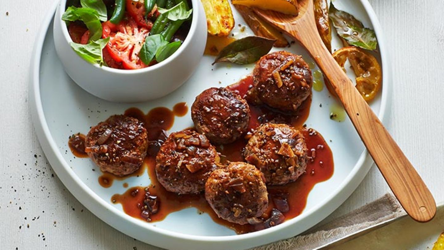 Griechische Lammbuletten mit Anissauce Rezept