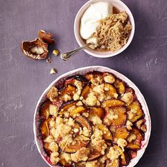 Zwetschgen-Crumbles