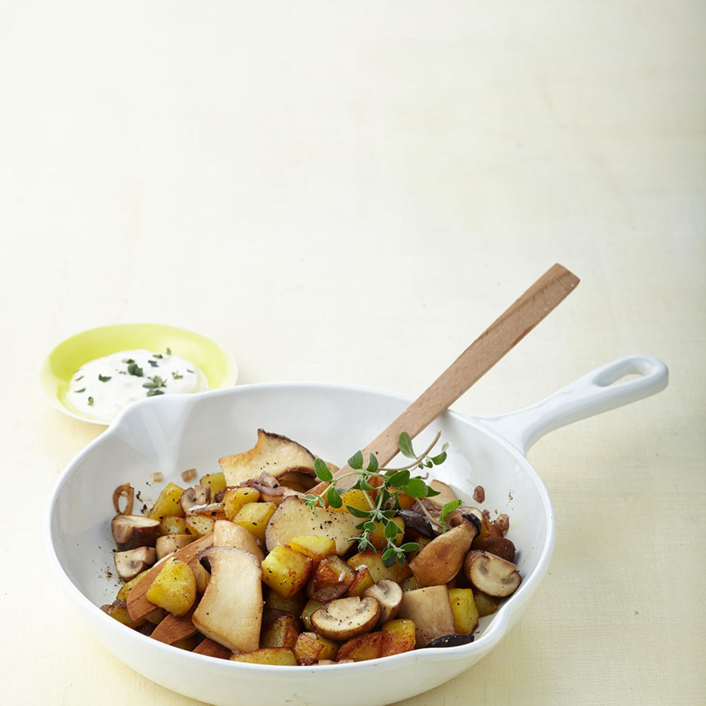 Pilz-Kartoffel-Gröstl